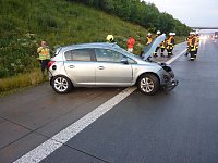 Unfall auf der Autobahn Bild: Unfall auf der Autobahn