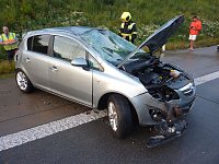 Unfall auf der Autobahn Bild: Unfall auf der Autobahn