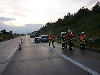 Unfall auf der Autobahn Bild: Unfall auf der Autobahn