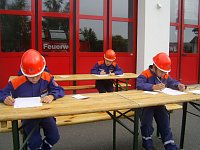 wölf Kinder aus den Jugendfeuerwehren Bleicherode, Kleinwerther und Kleinfurra-Rüxleben legten ihr Leistungsabzeichen der Thüringer Jugendfeuerwehr für die Altersklasse 6-9 Jahre in Gold" auf dem Gelände der Freiwilligen Feuerwehr Bleicherode ab, um zu zeigen, was sie im letzten dreiviertel Jahr so alles dazugelernt hatten. Bild: wölf Kinder aus den Jugendfeuerwehren Bleicherode, Kleinwerther und Kleinfurra-Rüxleben legten ihr Leistungsabzeichen der Thüringer Jugendfeuerwehr für die Altersklasse 6-9 Jahre in Gold" auf dem Gelände der Freiwilligen Feuerwehr Bleicherode ab, um zu zeigen, was sie im letzten dreiviertel Jahr so alles dazugelernt hatten.
