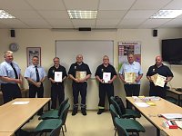 Eine Feuerwehrfrau und ihre männlichen Kameraden kamen aus den Wehren: Bleicherode, Ellrich, Groß- und Kleinwerther, Heringen, Ilfeld, Lipprechterode, Neustadt/Osterode, Niedersachswerfen, Petersdorf, Sülzhayn und Woffleben. Bild: Eine Feuerwehrfrau und ihre männlichen Kameraden kamen aus den Wehren: Bleicherode, Ellrich, Groß- und Kleinwerther, Heringen, Ilfeld, Lipprechterode, Neustadt/Osterode, Niedersachswerfen, Petersdorf, Sülzhayn und Woffleben.