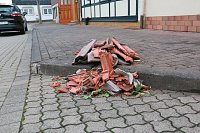 Windhose wütet in Ellrich Bild: Windhose wütet in Ellrich