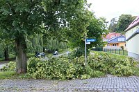 Windhose wütet in Ellrich Bild: Windhose wütet in Ellrich