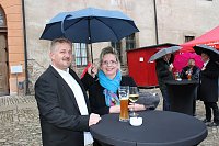 Bild: Nass vor der Premiere