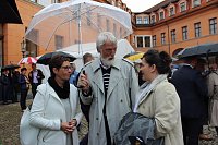 Bild: Nass vor der Premiere