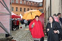 Bild: Nass vor der Premiere