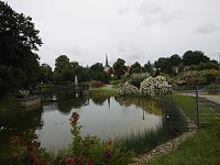 Bild: Besuch im Rosengarten in Bad Langensalza