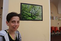 Bild: Fotoausstellung im Atrium der Petersbergschule