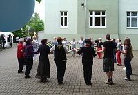 Bild: Sommerfest in der Kreisvolkshochschule