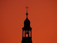 Bild: Rote Stunde am Nordh&auml;user Abendhimmel