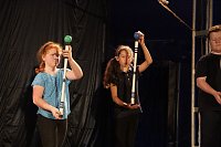 Bild: Zirkus macht stark - 55 Kinder konnten diese Woche im Zappelini Zelt ihr eigenes St&uuml;ck proben