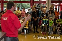 Bild: Toom Baumarkt &uuml;berreichte Schecks an Nordh&auml;user Kinderg&auml;rten