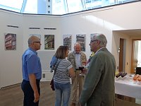 Bild: Vernissage in der Galerie der Kreissparkasse Nordhausen