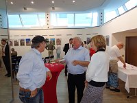 Bild: Vernissage in der Galerie der Kreissparkasse Nordhausen