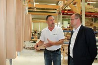 Bild: Landrat vor Ort: Besuch in Sollstedt
