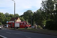 Bild: Brand in der "Frohen Zukunft" in Nordhausen