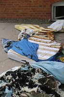 Bild: Brand in der "Frohen Zukunft" in Nordhausen