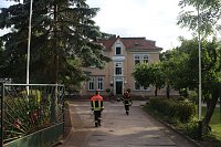 Bild: Brand in der "Frohen Zukunft" in Nordhausen
