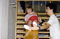 Bild: Kindergartensporttag in der Wiedigsburghalle