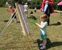 Bild: Salzaer Kleing&auml;rtner feierten: Kinderspiele