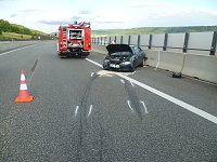 Bild: Unfall auf der Autobahn
