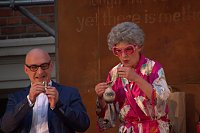Bild: Peter Blei im "Sketch Club" - Irmgard von Topf & Klaus-Dieter Henkel pr&auml;sentierten ihr neues Programm