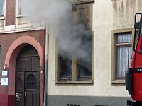 Wohnungsbrand mit vier Verletzten Bild: Wohnungsbrand mit vier Verletzten