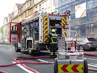 Wohnungsbrand mit vier Verletzten Bild: Wohnungsbrand mit vier Verletzten