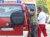 Wohnungsbrand mit vier Verletzten Bild: Wohnungsbrand mit vier Verletzten