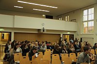 Bild: Spuren hinterlassen - vom Campus aus ging es f&uuml;r rund 100 Studierende heute hinaus, die Region und ihre Verein kennen lernen