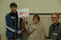 Bild: Spuren hinterlassen - vom Campus aus ging es f&uuml;r rund 100 Studierende heute hinaus, die Region und ihre Verein kennen lernen