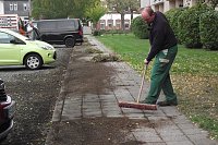 Bild: Einsatz in der Justus-Jonas-Stra&szlig;e