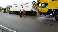 Bild: Abgerutscht und eingegraben