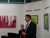 Bild: Vernissage in der KSK-Galerie