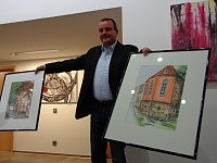 Bild: Vernissage in der KSK-Galerie