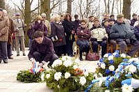 Bild: Gedenkfeier 61. Jahrestag der Befreiung