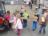 Bild: Erste P&auml;ckchen abgeholt