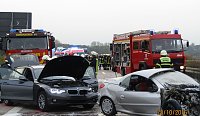 Bild: Schwerer Unfall auf der A 38
