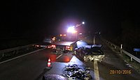 Bild: Schwerer Unfall auf der A 38