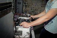 Bild: 3. Professorennacht - Lehrende der Hochschule Nordhausen an den Plattentellern im Club T37