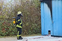 Bild: Hei&szlig;e Ausbildung im Brandcontainer