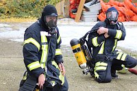 Bild: Hei&szlig;e Ausbildung im Brandcontainer
