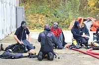 Bild: Hei&szlig;e Ausbildung im Brandcontainer