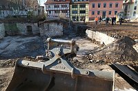 Bild: Die Baugrube
