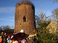 Bild: Burgweihnacht auf der Ebersburg