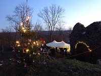 Bild: Burgweihnacht auf der Ebersburg