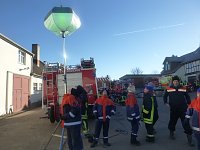 Bild: Jugendfeuerwehrleute bei der Ausbildung