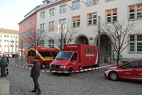 Bild: Evakuierung nach Bombenfund