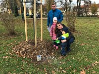 Bild: In diesem Jahr gepflanzt: Matheo Apitius