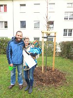 Bild: In diesem Jahr gepflanzt: Albert Elsner